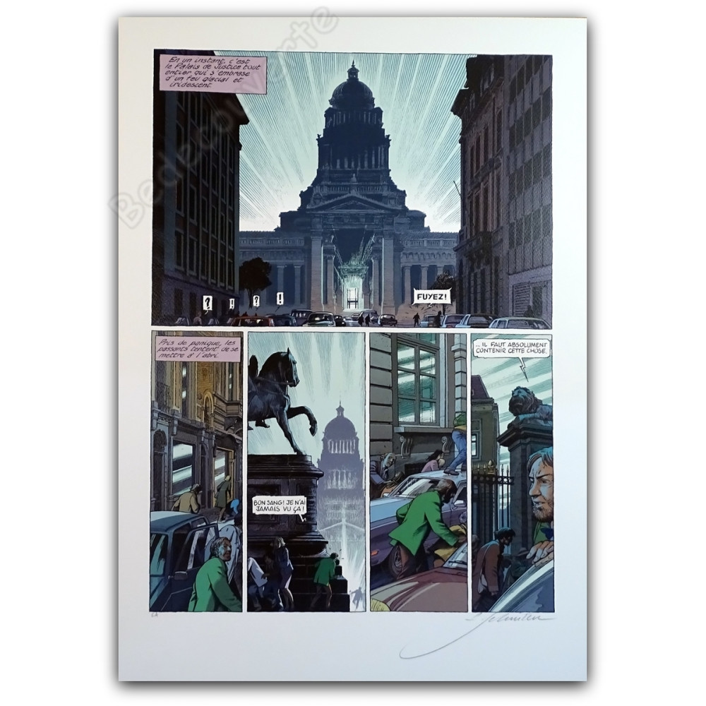 François Schuiten - Blake et Mortimer Le Dernier Pharaon Page 13