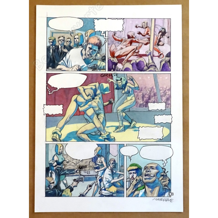 Liberatore Tanino - Planche Originale Petites Morts pl.6