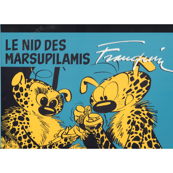 Franquin - Portfolio Le Nid Des Marsupilamis