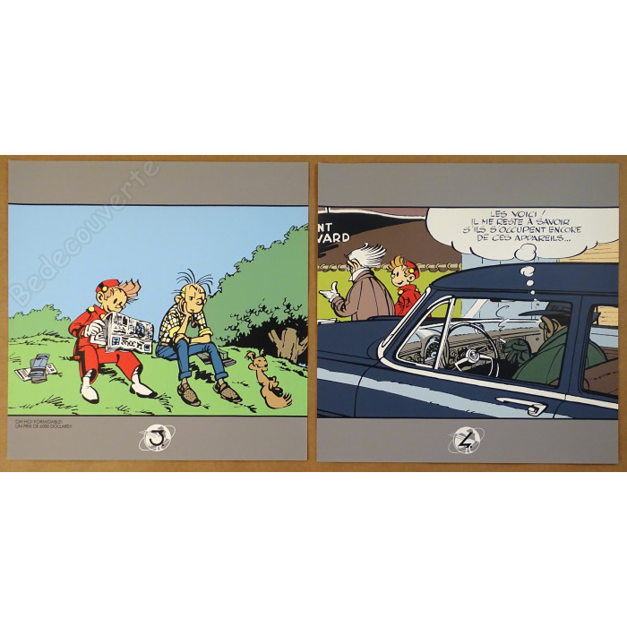 Franquin - Portfolio Spirou Le repère de la murène 1987