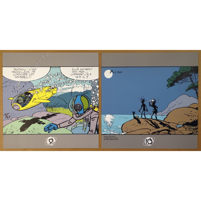 Franquin - Portfolio Spirou Le repère de la murène 1987