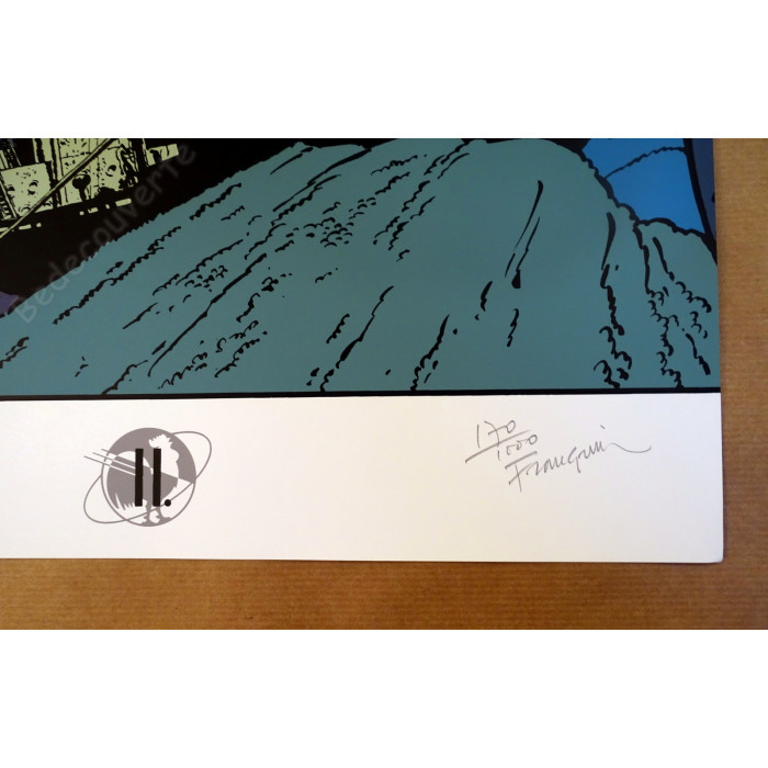 Franquin - Portfolio Spirou Le repère de la murène 1987