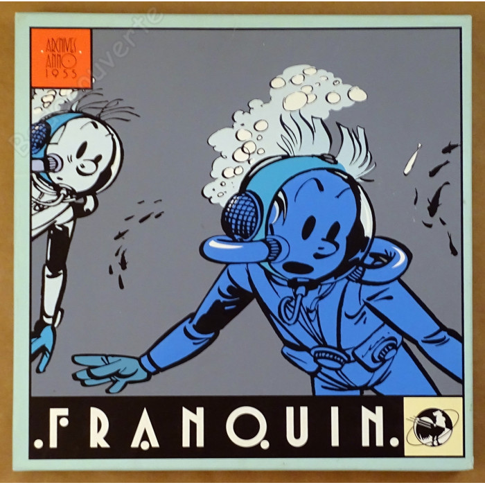 Franquin - Portfolio Spirou Le repère de la murène 1987