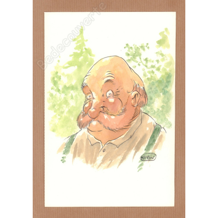 Masbou - Le Baron Tirage de luxe + Dessin orginal n°225/300