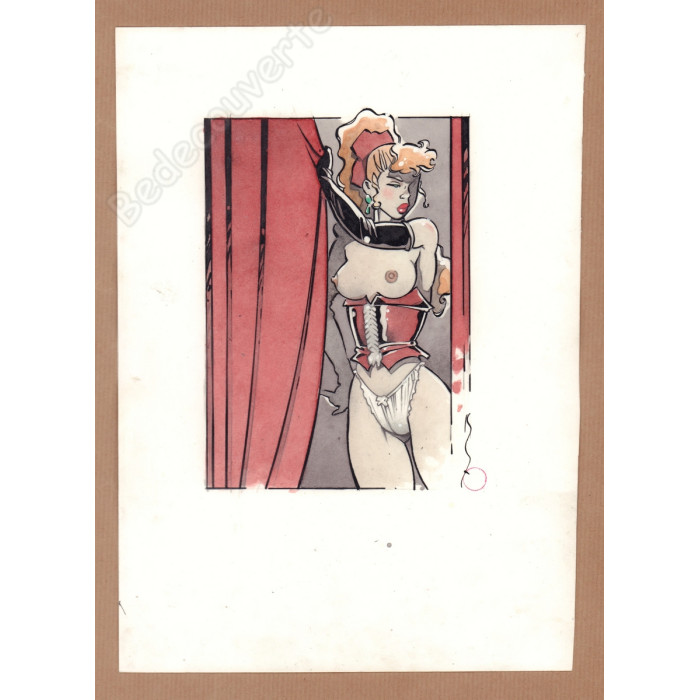 Michetz - Dessin Original Le Corset