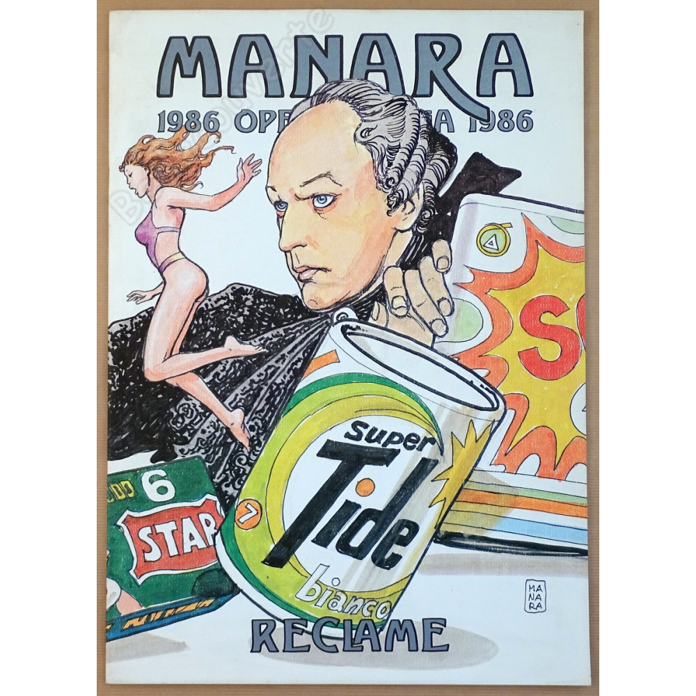 Manara - 1986 Opéra Omnia Reclame