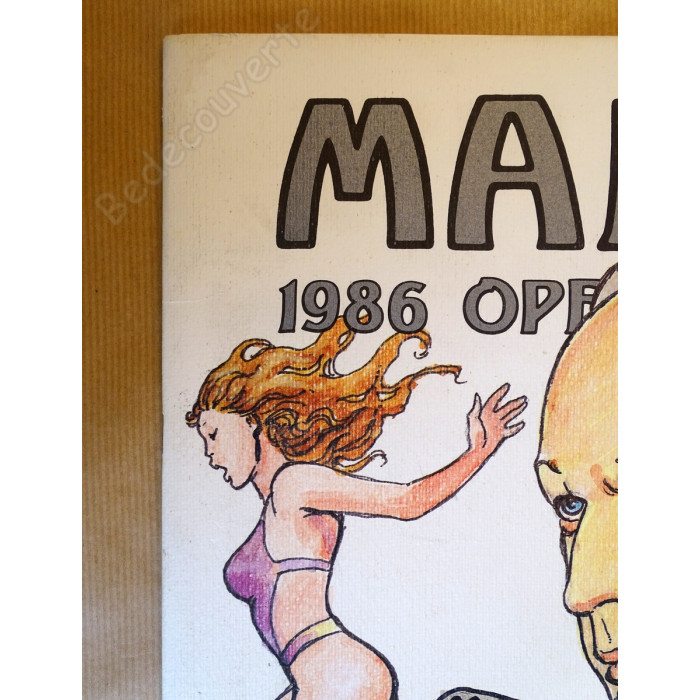 Manara - 1986 Opéra Omnia Reclame