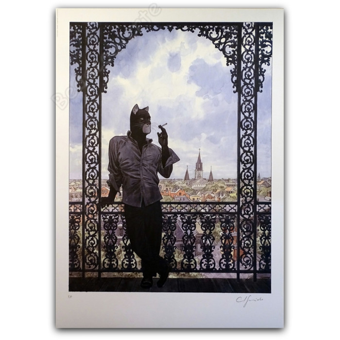 Guarnido - Blacksad au balcon