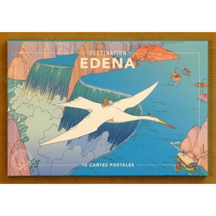 Moebius - Destination Edena Ensemble de 10 cartes postales