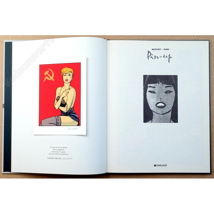 Berthet - Tirage de Tête Pin-Up 5 + Ex-Libris