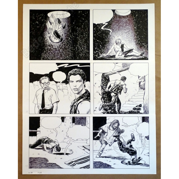 Manara Milo - Planche Originale Révolution Pl.32