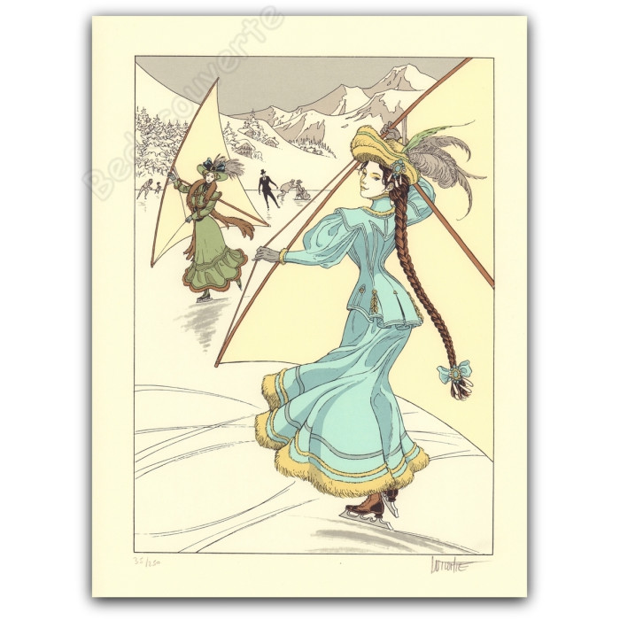 Vicomte - Sasmira sur la glace