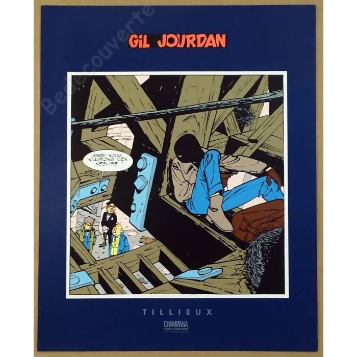 Tillieux - Gil Jourdan La Voiture Immergée