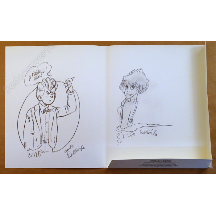 Collectif - Portfolio Hommage à Maurice Tillieux HC 51/150 + Dédicaces Walthéry