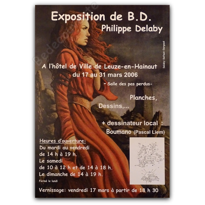 Delaby - Exposition de BD 2006