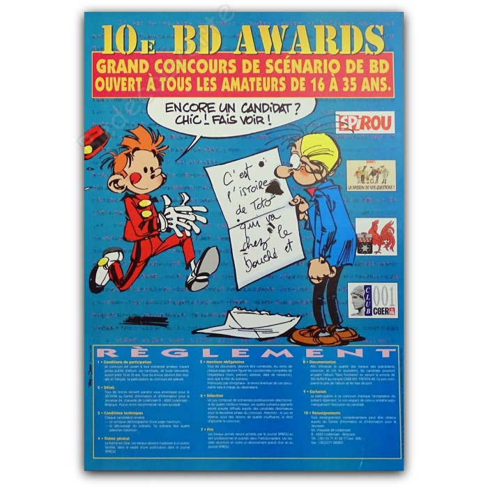 Janry - 10e BD Awards Spirou et Fantasio