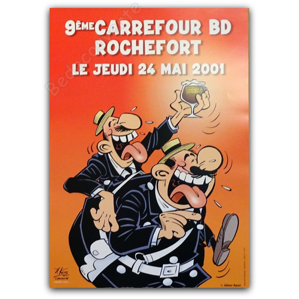 Kox - Agent 212 - 9e Carrefour BD Rochefort 2001