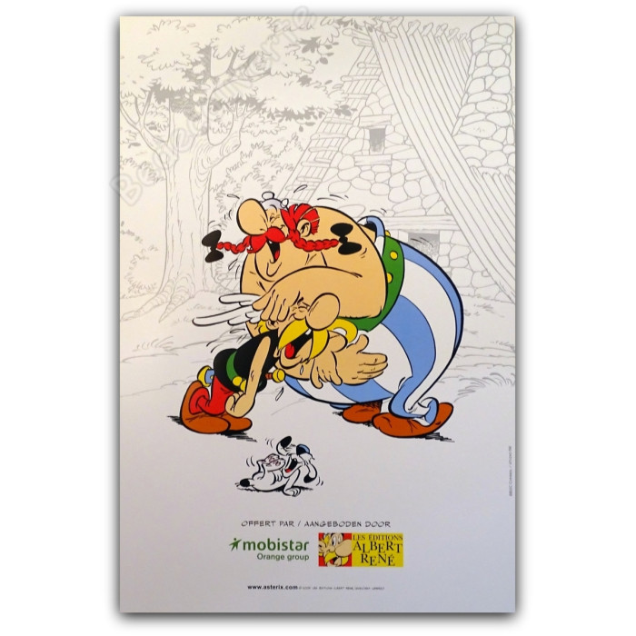 Uderzo - Astérix et Obélix Mobistar
