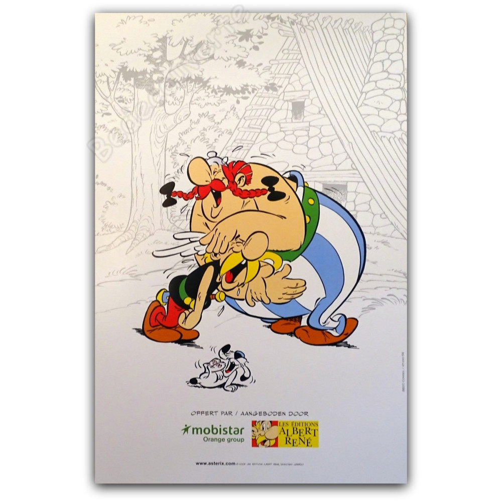 Uderzo - Astérix et Obélix Mobistar
