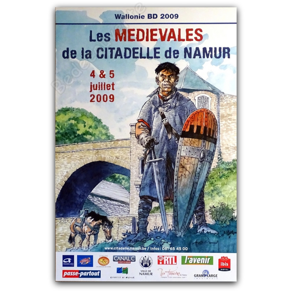 Hermann - Les Médiévales de la Citadelle de Namur 2009