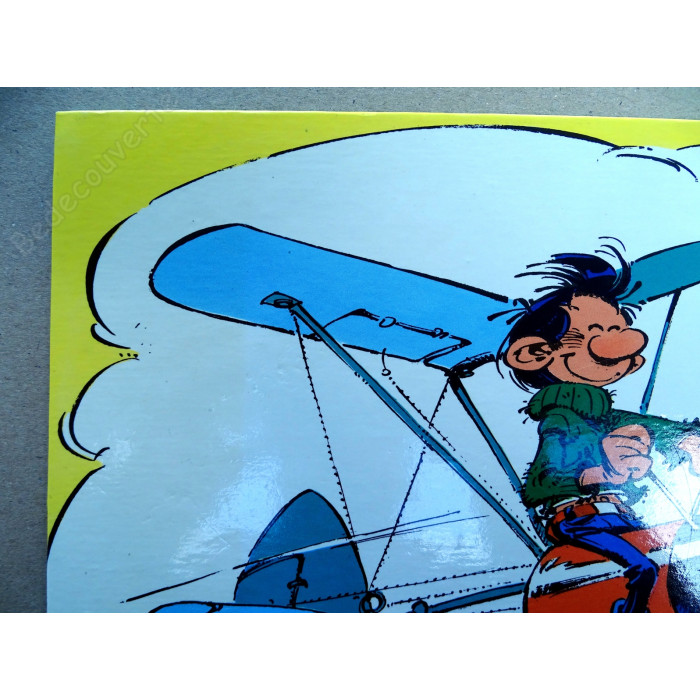 Franquin - Gaston Lagaffe Rempile et Désopile Tirage de Luxe avec Sérigraphie