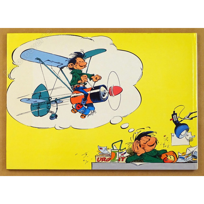 Franquin - Gaston Lagaffe Rempile et Désopile Tirage de Luxe avec Sérigraphie