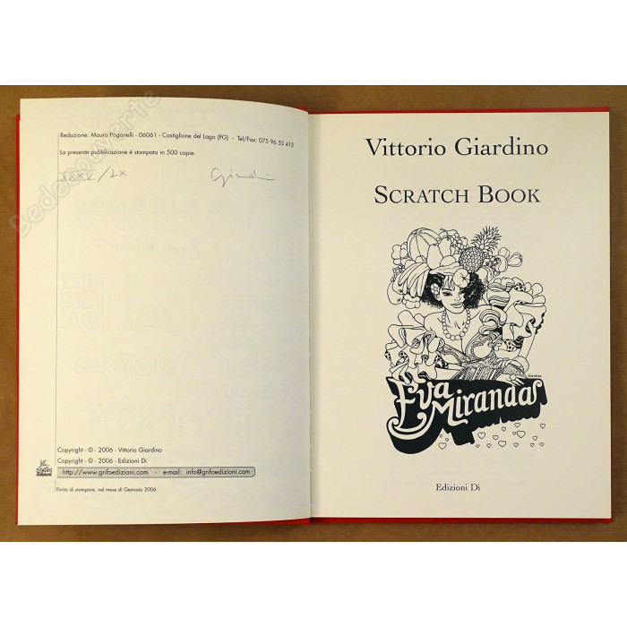 Giardino - Eva Miranda Scratch book