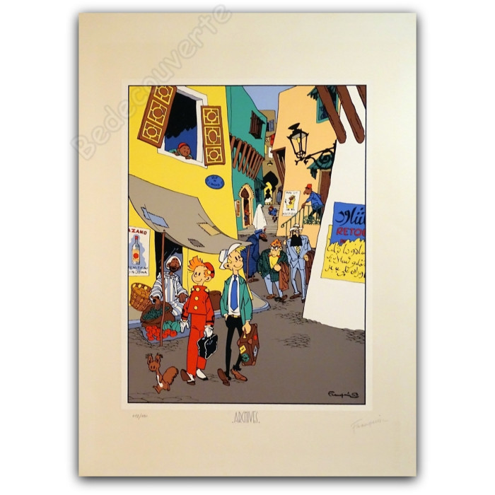 Franquin - Spirou et Fantasio Le Souk