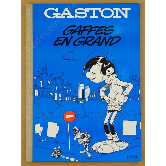 Franquin - Gaston Gaffes en Grand Tirage de Luxe n°151/1000