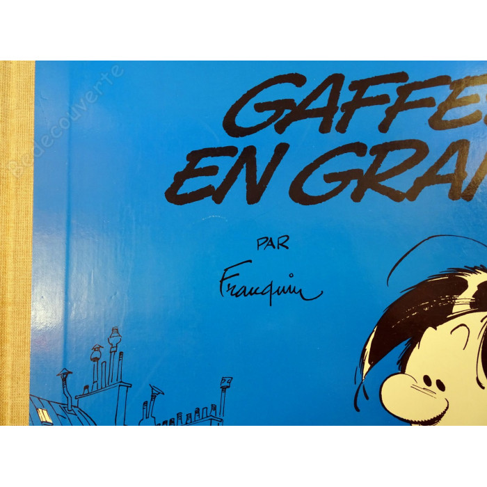 Franquin - Gaston Gaffes en Grand Tirage de Luxe n°151/1000