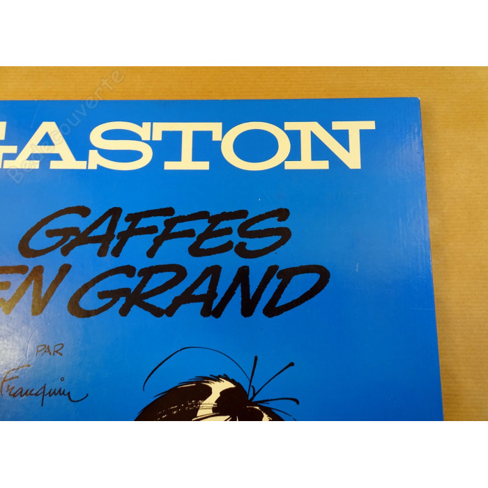 Franquin - Gaston Gaffes en Grand Tirage de Luxe n°151/1000