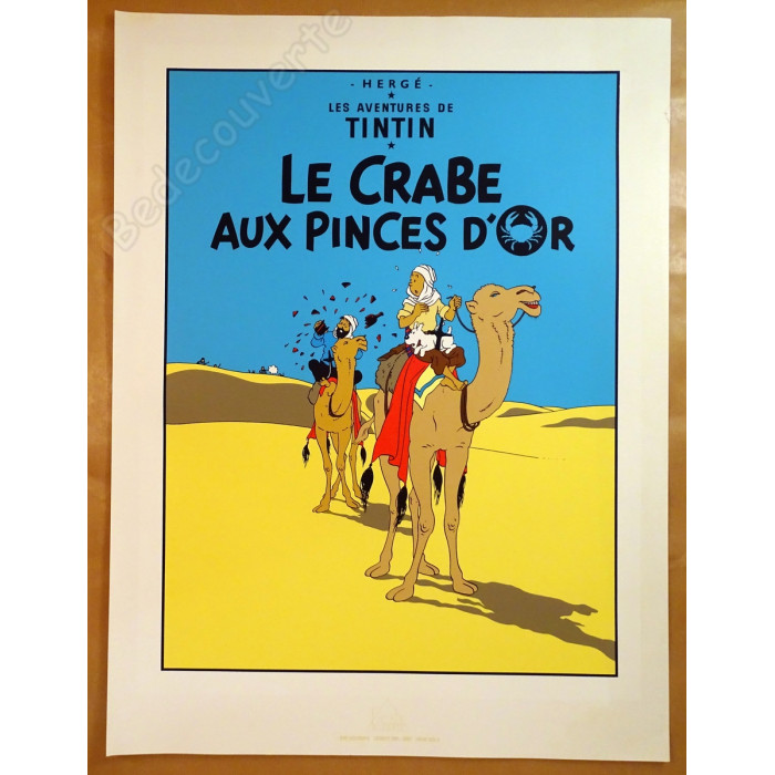 Hergé - Tintin Le Crabe aux Pinces d'Or Escale à Paris