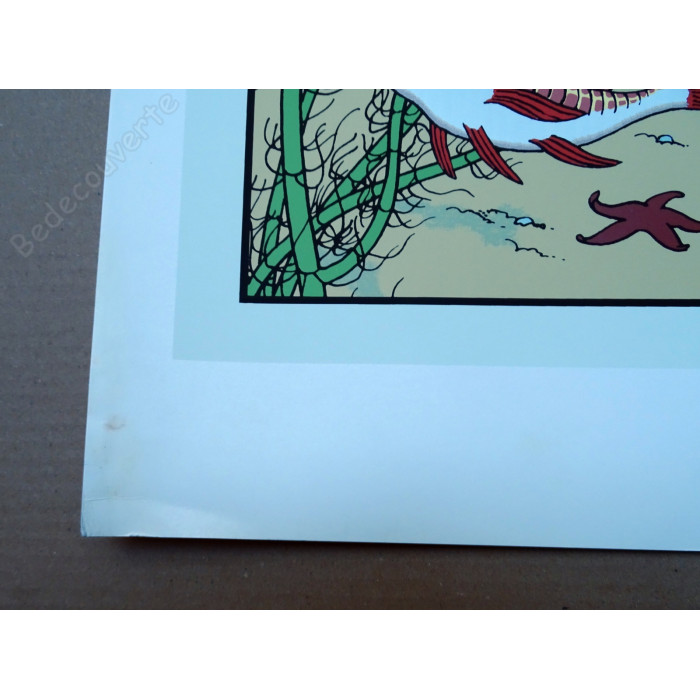 Hergé - Tintin Le Tresor Rackam Le Rouge Escale à Paris