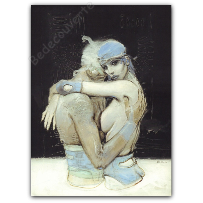 Bilal - Bleu sang...à part 18x24