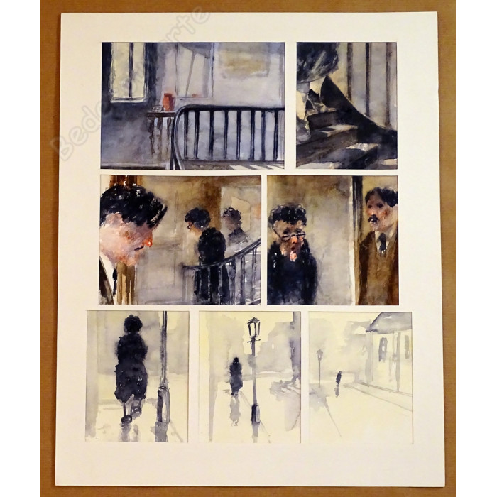 Deprez Denis - Planche Originale Les Champs D'Honneur Pl.36