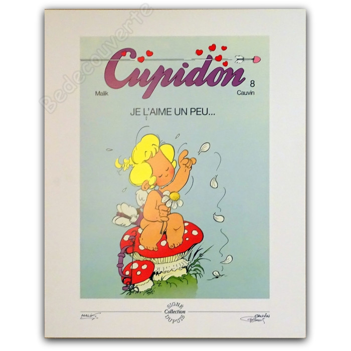 Malik - Cupidon signée par Cauvin