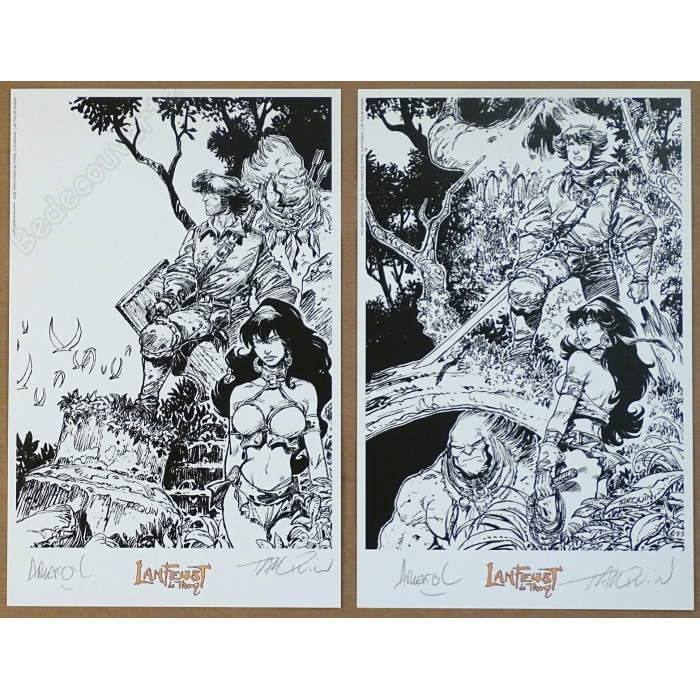 Tarquin - Lanfeust de Troy Intégrale Tirage de luxe + Dessin n°14/200