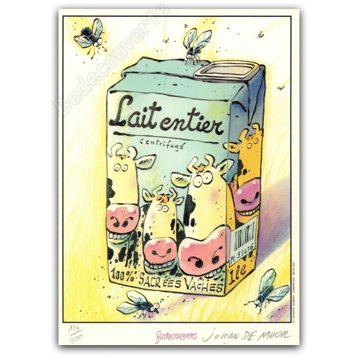 Johan De Moor - Lait Entier Sacrées Vaches Fantasmagories
