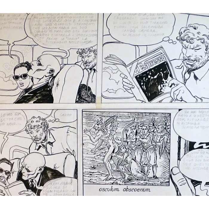 Manara Milo - Planche Originale Candide Camera pl.32