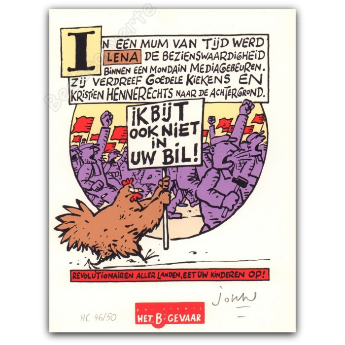 Johan De Moor - La Vache Révolution Het-B-Gevaar