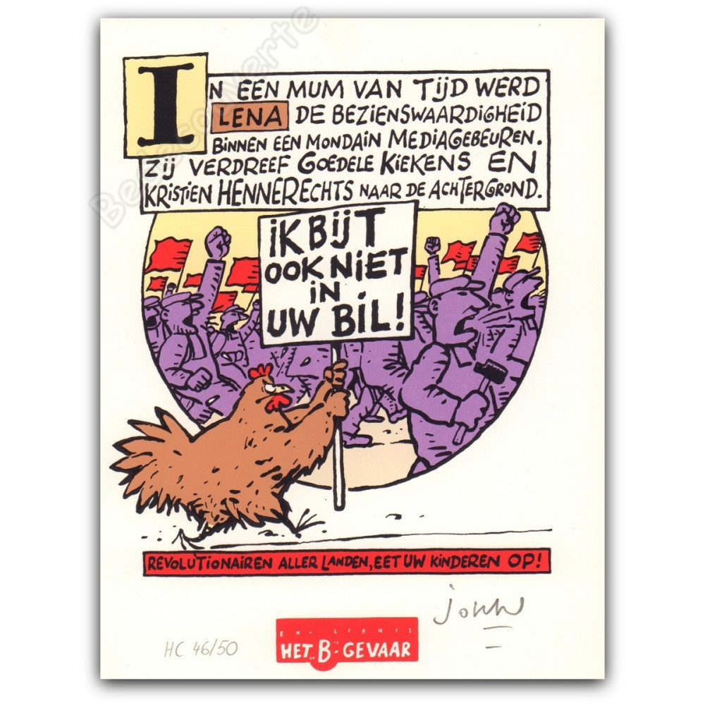 Johan De Moor - La Vache Révolution Het-B-Gevaar