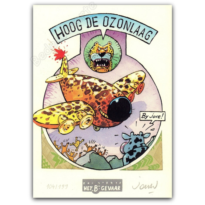 Johan De Moor - La Vache Hoog De Ozonlaag Dag Het-B-Gevaar