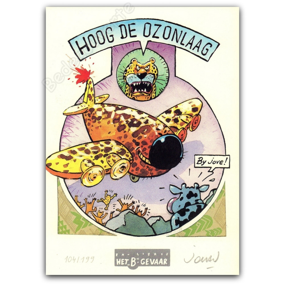 Johan De Moor - La Vache Hoog De Ozonlaag Dag Het-B-Gevaar