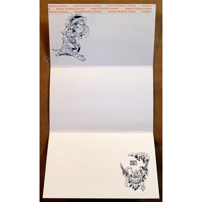 Franquin - Lot de 6 Cartes Postales Gaston Lagaffe