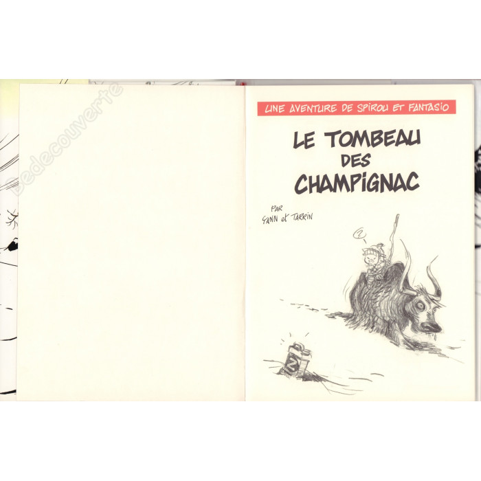 Tarrin - Le Tombeau Des Champignac Tirage limité