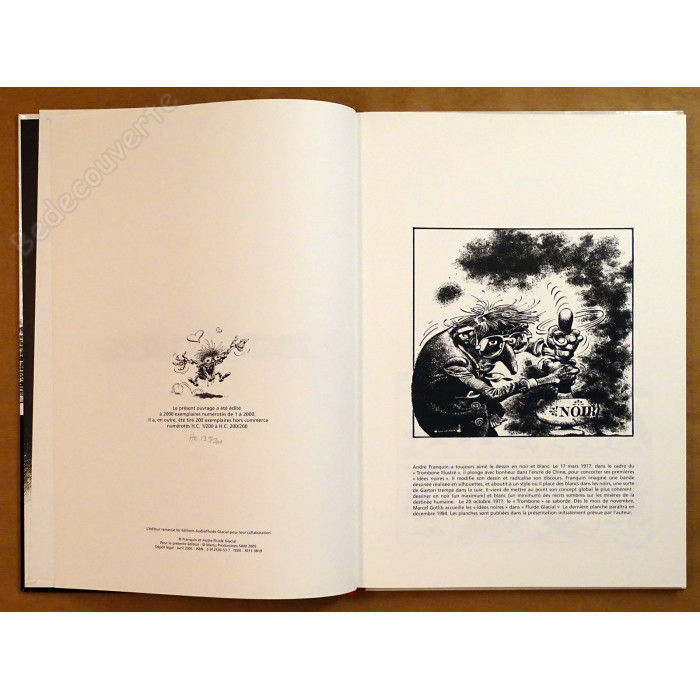 Franquin - Idées noires L'intégrale 2005 Tirage de luxe