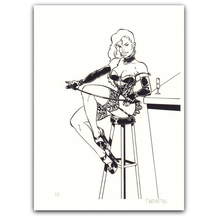 Meynet - Pin Up Porte Jaretelle au bar