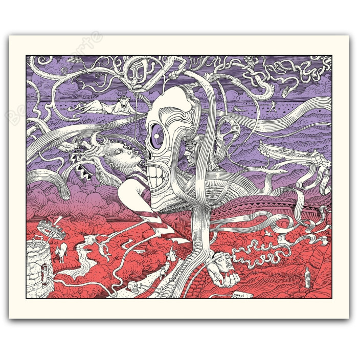 Moebius - Le rêve du Major Crâne Version Dégradé