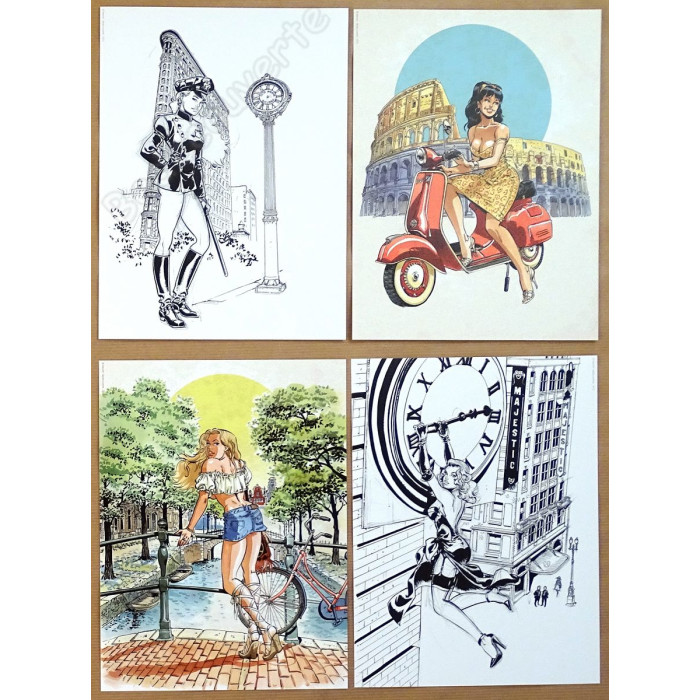 Meynet - Portfolio Autour du Monde + Dédicace n°49/150