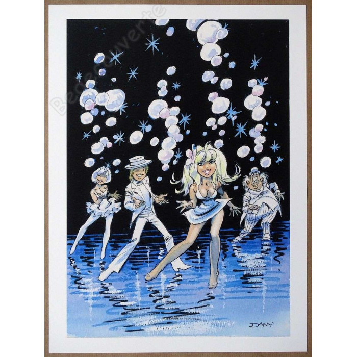 Dany - Portfolio Il était 7 fois n°19 + Dédicace couleur n°59/77